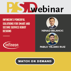 Infineon's powerful solutions for smart and secure service robot designs 